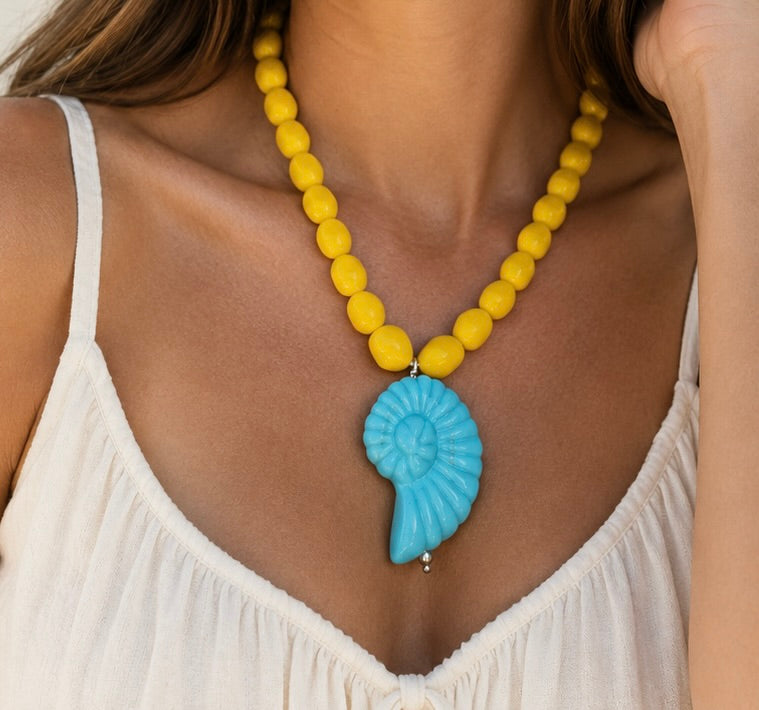 COASTAL SPIRAL NECKLACE