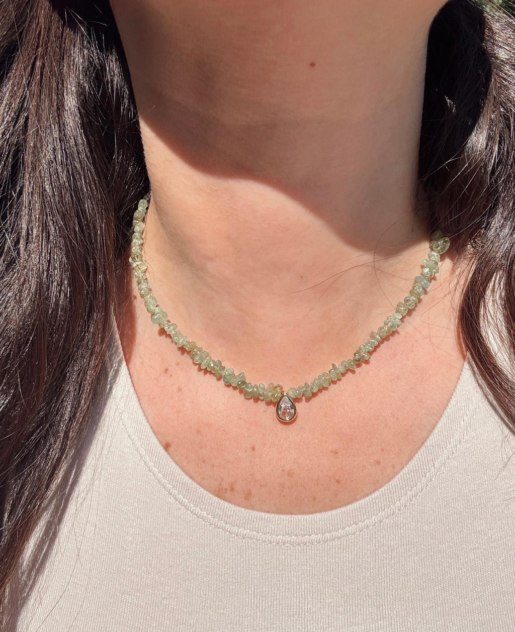 VERDANT GOLD NECKLACE