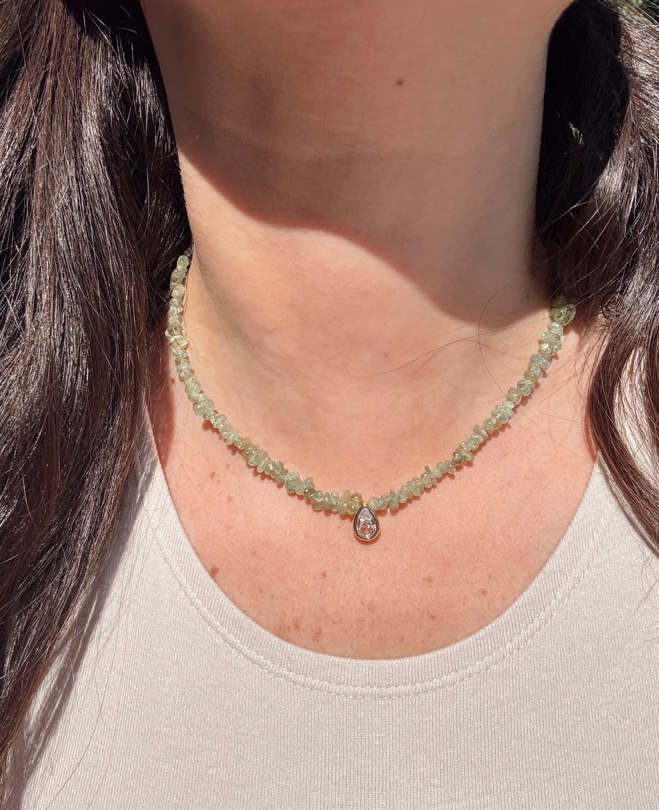 VERDANT GOLD NECKLACE