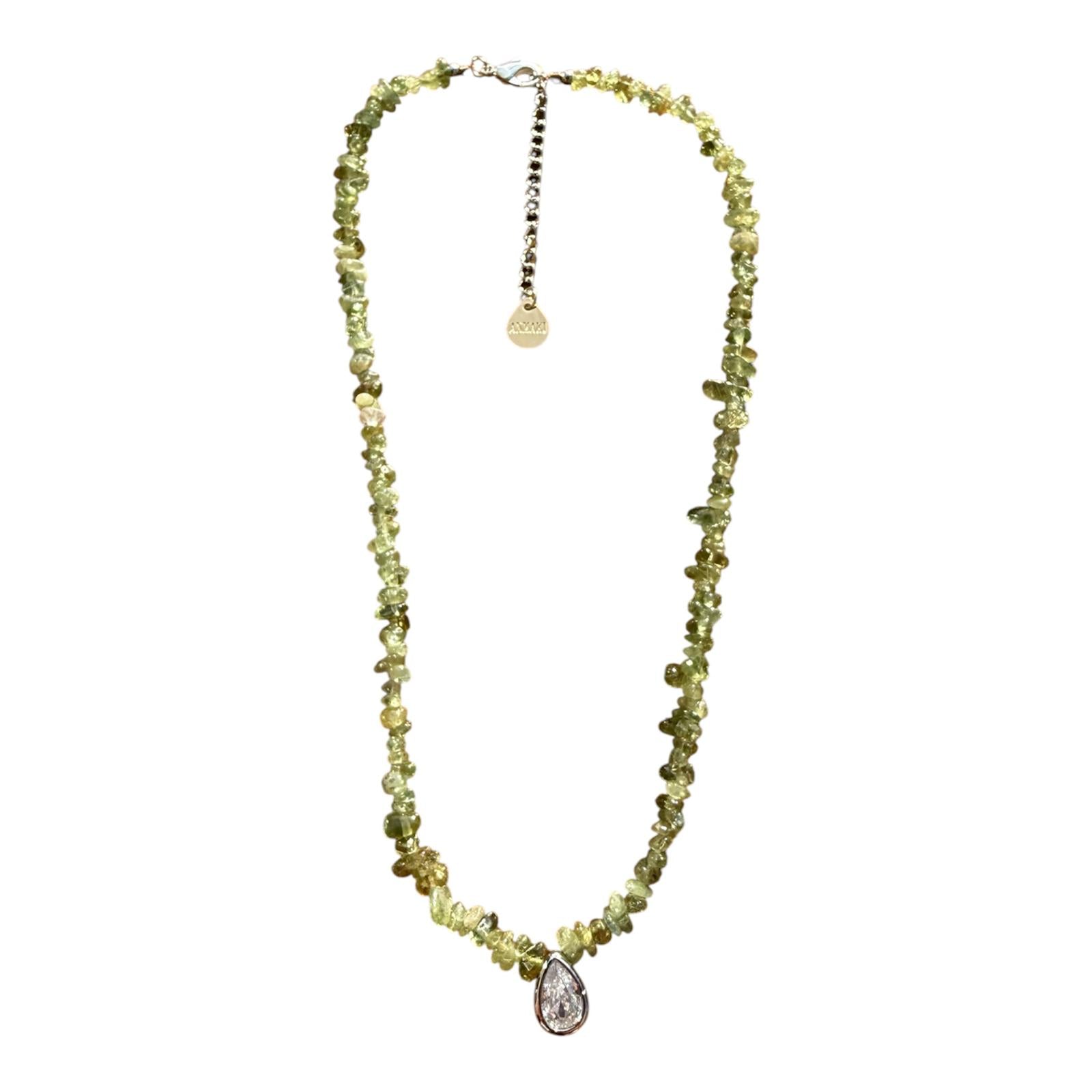 VERDANT SILVER NECKLACE