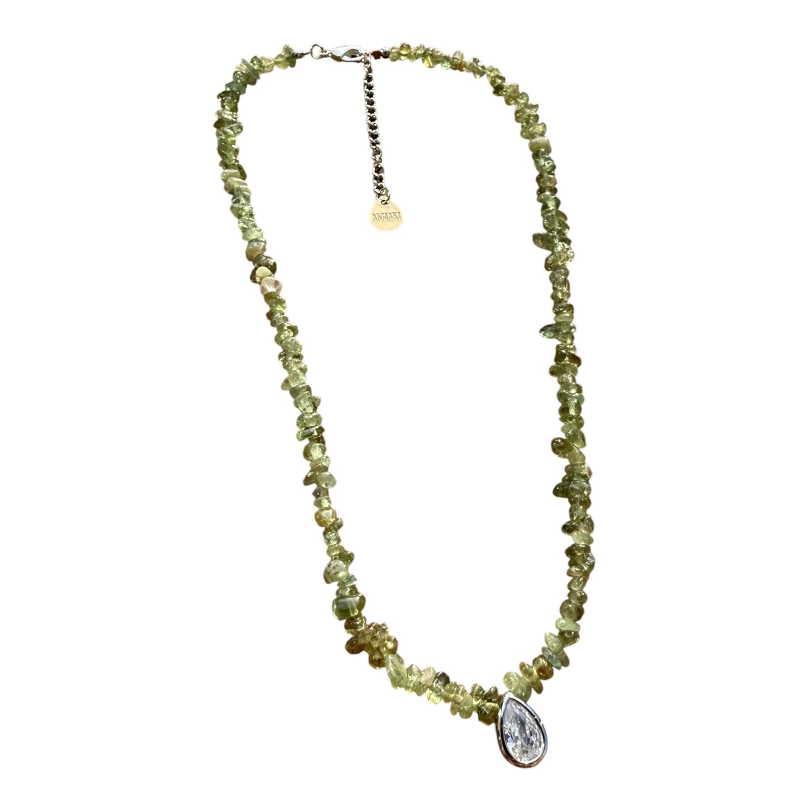 VERDANT SILVER NECKLACE