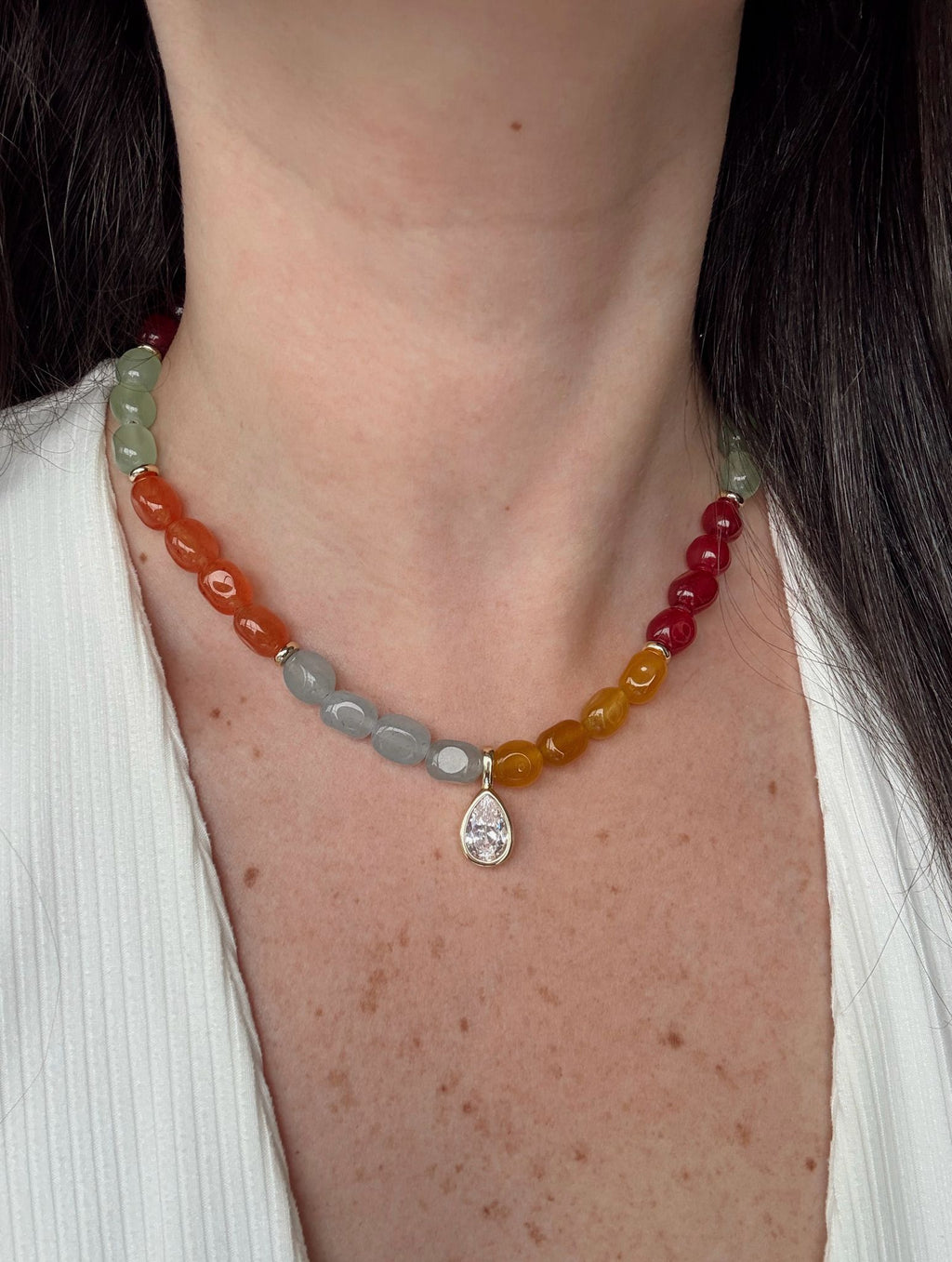 THE AURELIA DROP NECKLACE