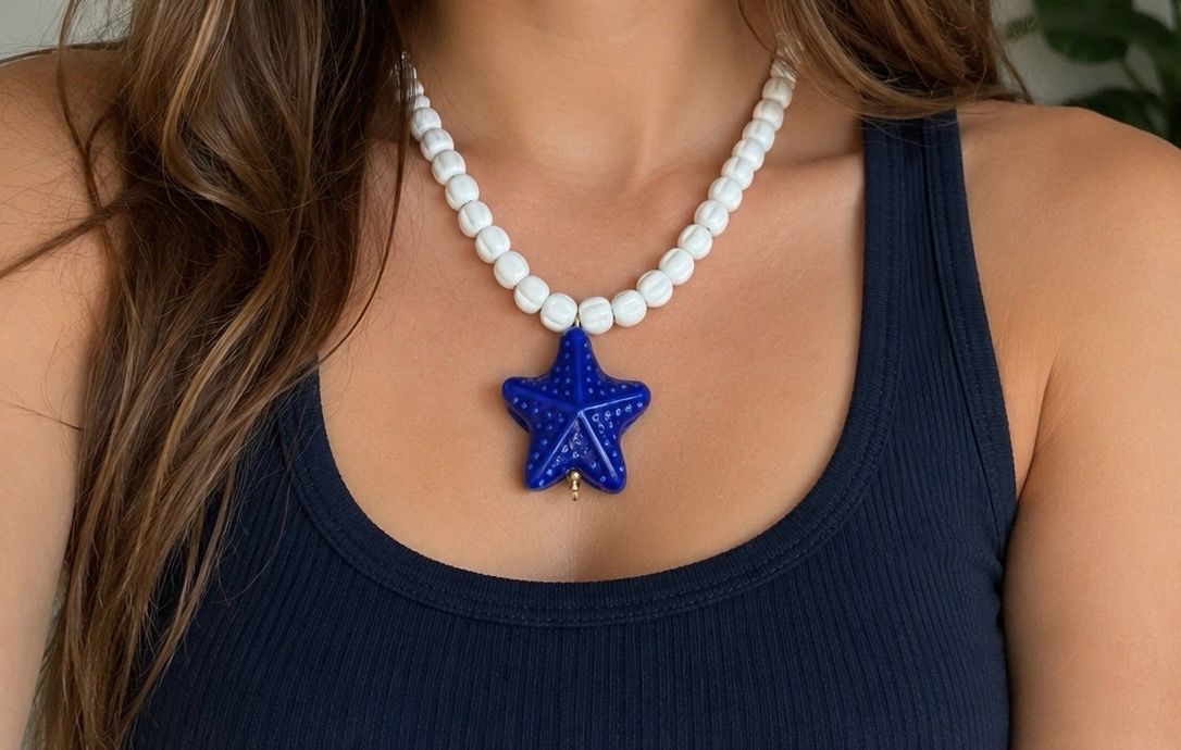 COBALT TIDE NECKLACE