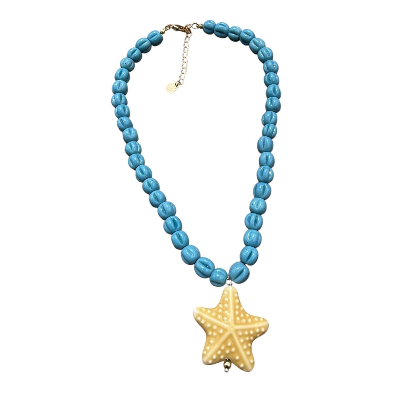 OCEAN GLOW STAR NECKLACE