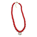 CHERRY RED NECKLACE
