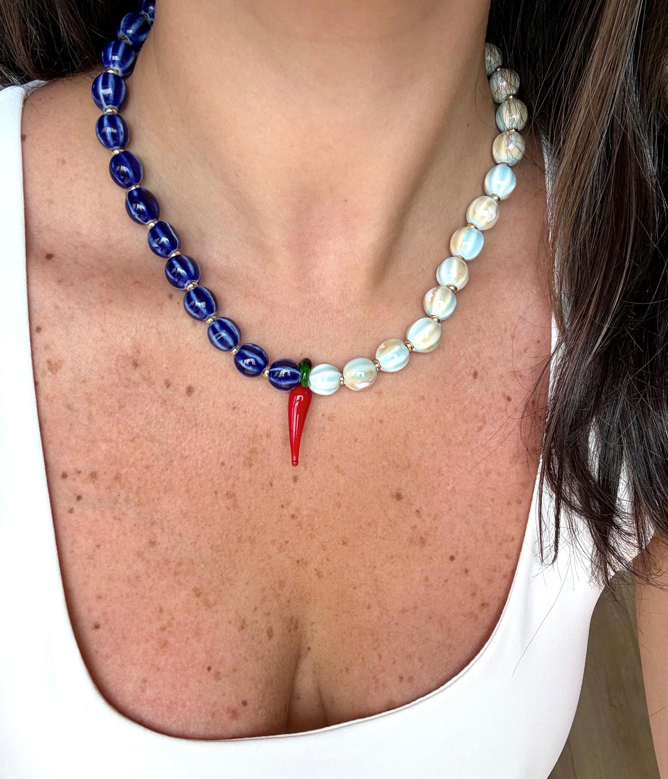 AMALFI FLAME NECKLACE