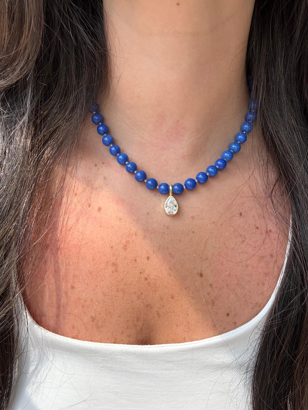 SAPPHIRE DEW NECKLACE