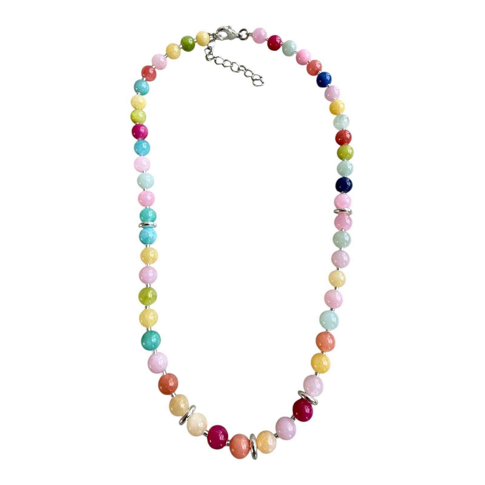 CONFETTI LUXE NECKLACE IN SILVER