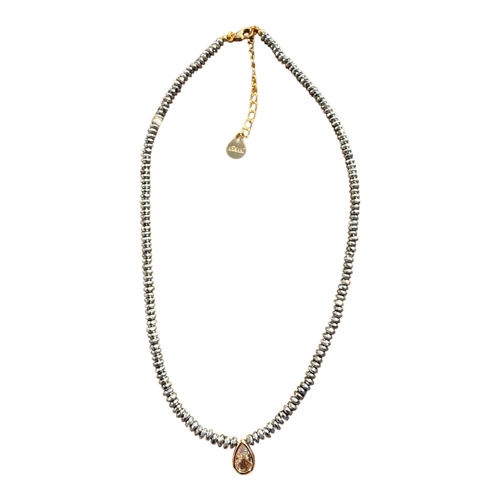 CHAMPAGNE GLOW NECKLACE