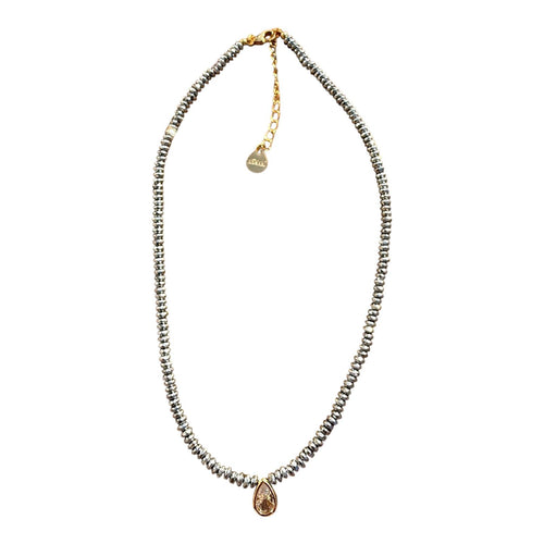 CHAMPAGNE GLOW NECKLACE
