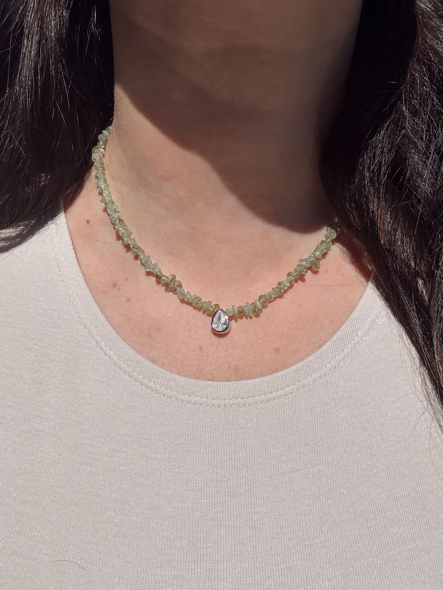 VERDANT SILVER NECKLACE