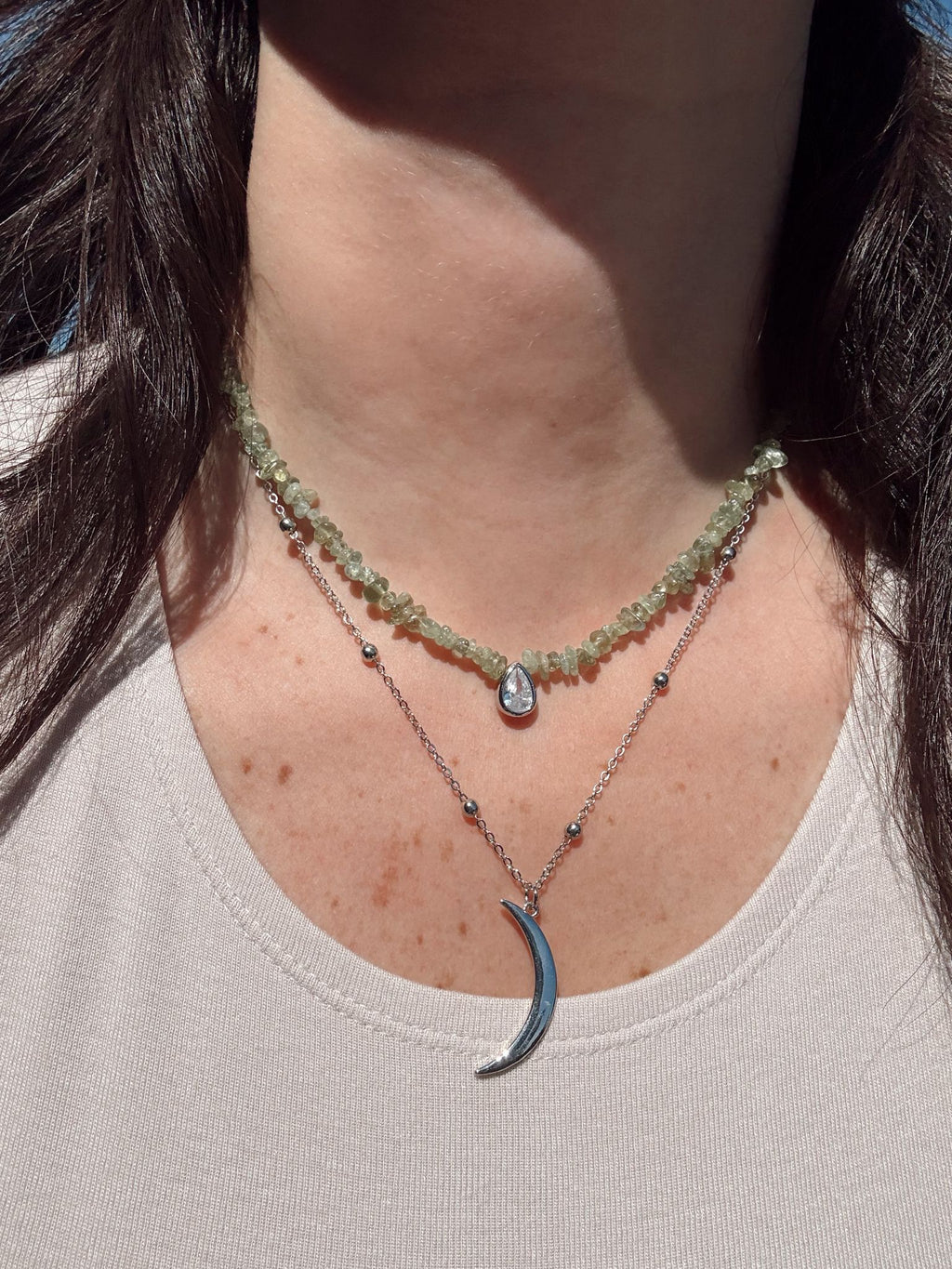 VERDANT SILVER NECKLACE