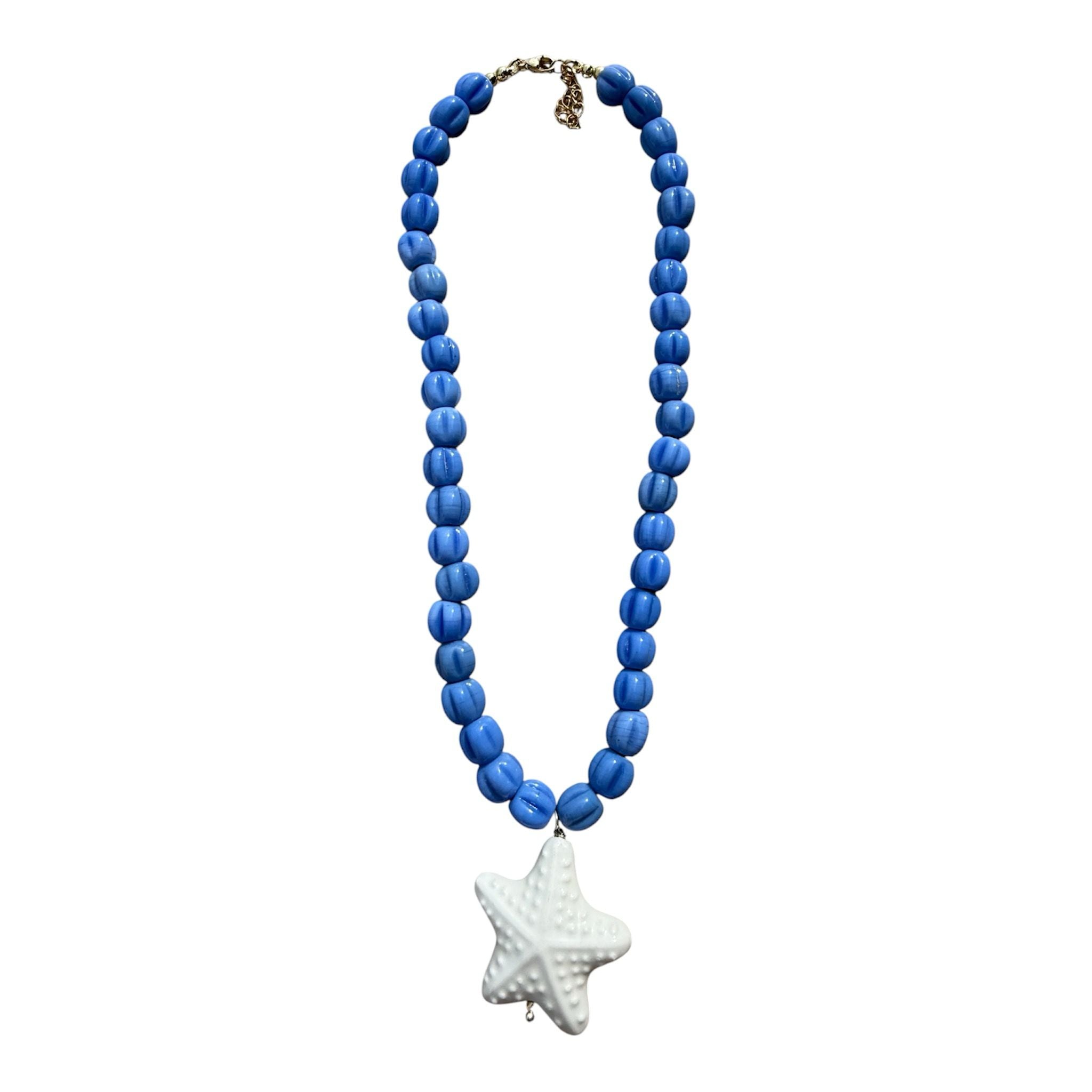 AZURE STARFISH NECKLACE